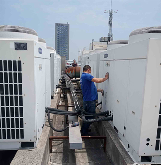 临夏中央空调制热和不制冷系统维修方法